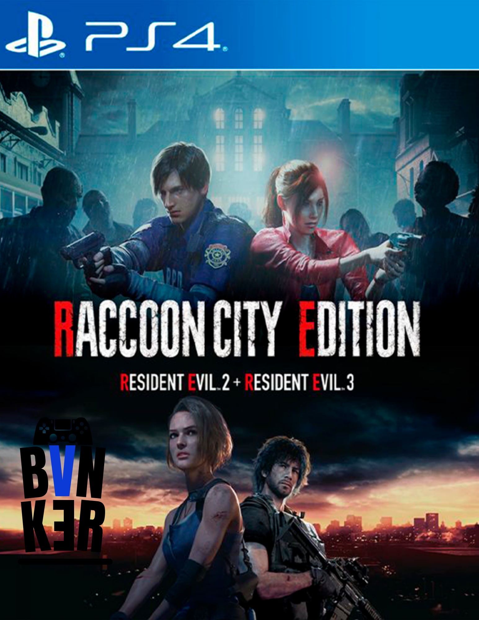 JUEGOS (12) COMBO 2 X 1 RACCOON CYTI EDITION PS4 - Image 1