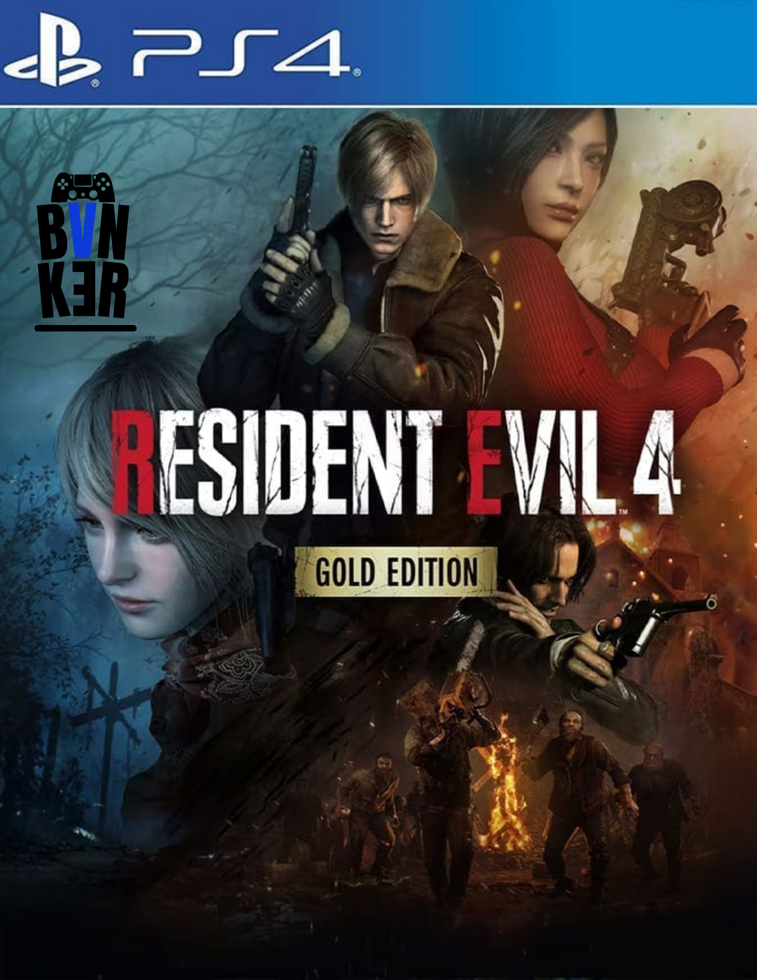 JUEGOS (5) Resident Evil 4 Remake GOLD EDITION PS4 - Image 1