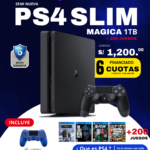CONSOLA PLAYSTATION 4 SLIM 1TB MAGICA-SEMI NUEVA