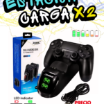 ESTACION DE CARGA DOBLE PLAYSTATION 4