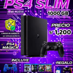 PLAYSTATION 4 SLIM 1TB MAGICA-SEMI NUEVA