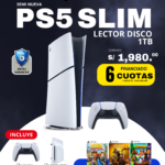 CONSOLA PLAYSTATION 5 SLIM + LECTORA DISCO - SEMINUEVO