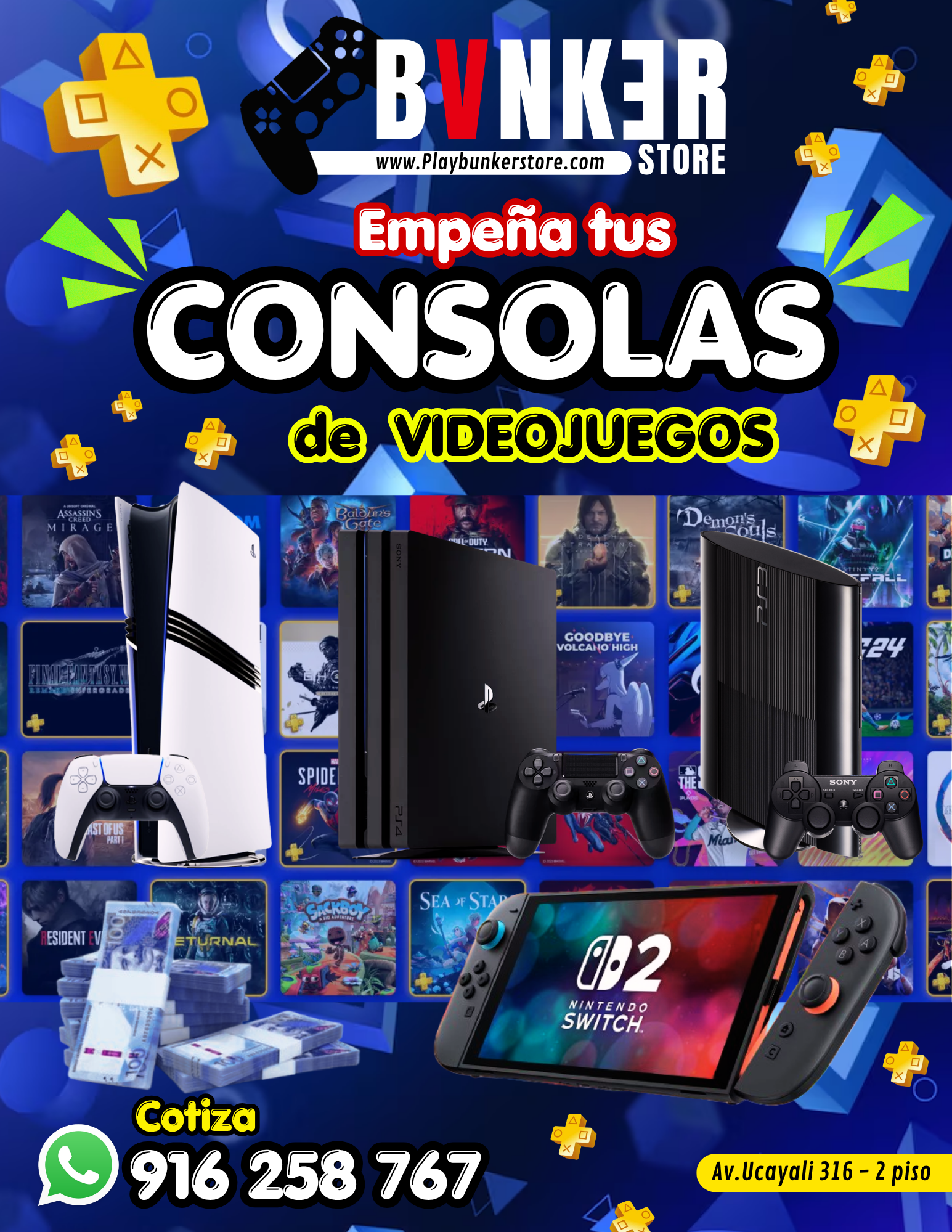 VENTA PLAYSTATION (6) EMPEÑO CONSOLAS PS3/PS4/PS5 & NINTENDO - Image 1