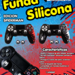 FUNDA SILICONA SPIDERMAN CONTROL PS4