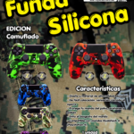 FUNDA SILICONA CAMUFLADO CONTROL PS4